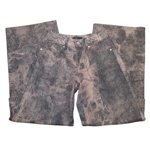 Forever 21 Wide Leg Cargo Pants XS NWT Glitter